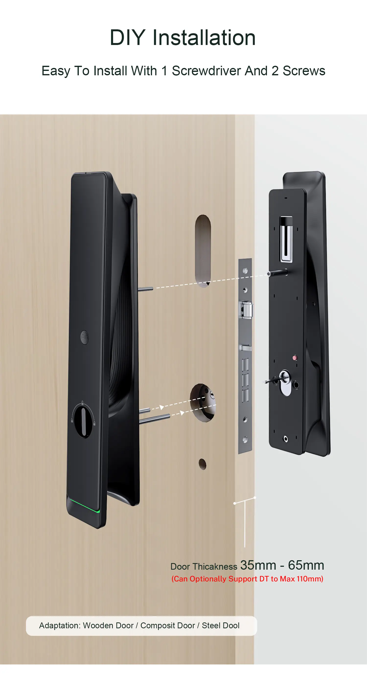 Smart Lock for Screen Door