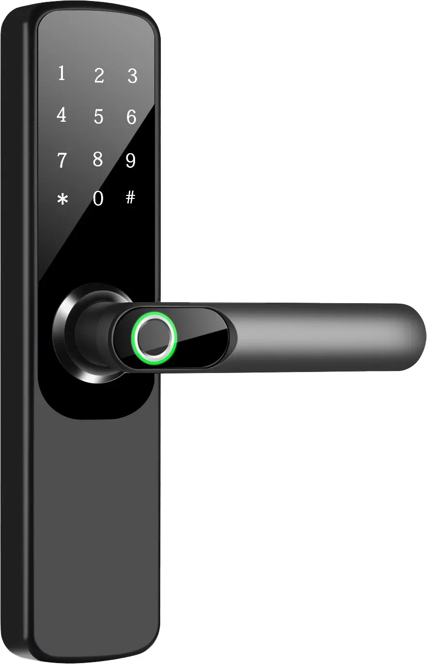 Smart Front Door Lock with Handle