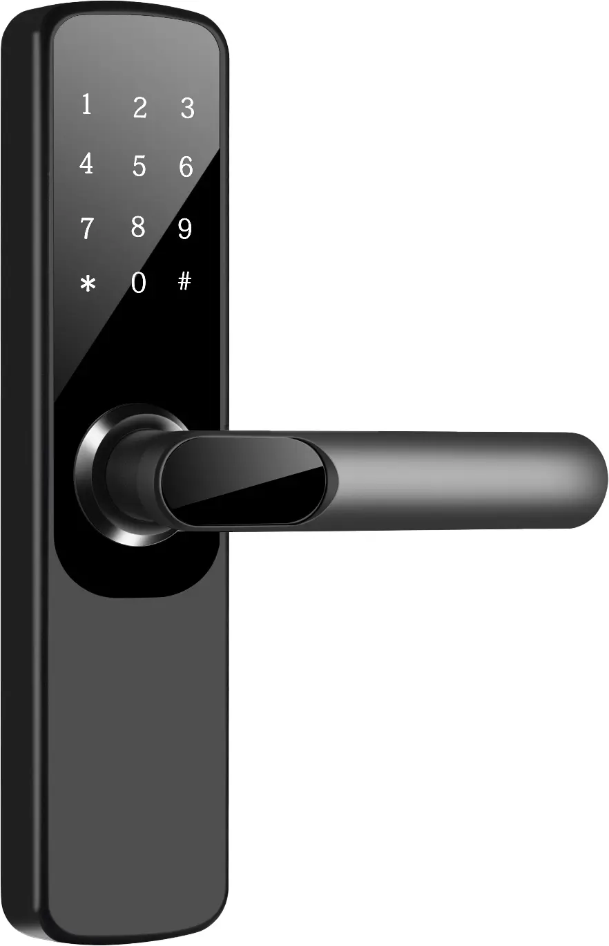 Smart Front Door Lock with Handle