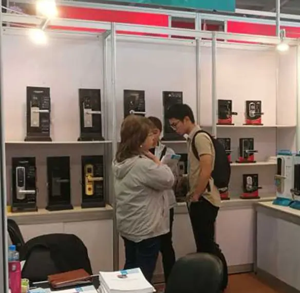 JJR Smart Locks at the 125th Canton Fair