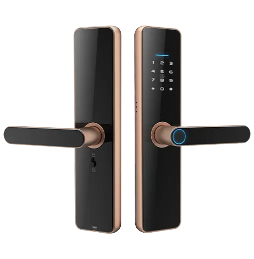 Fingerprint Smart Door Lock with Handle