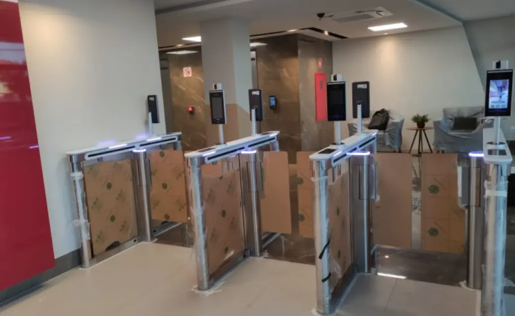 Brazil Hospital Access Control System (Turnstile Gate) (图2)