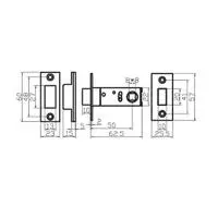 Mini Magnetic Interior Lock